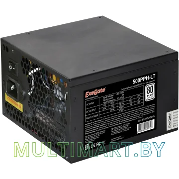 Блок питания ExeGate 500PPH-LT 80 Plus 500W (EX282040RUS) картинка 2